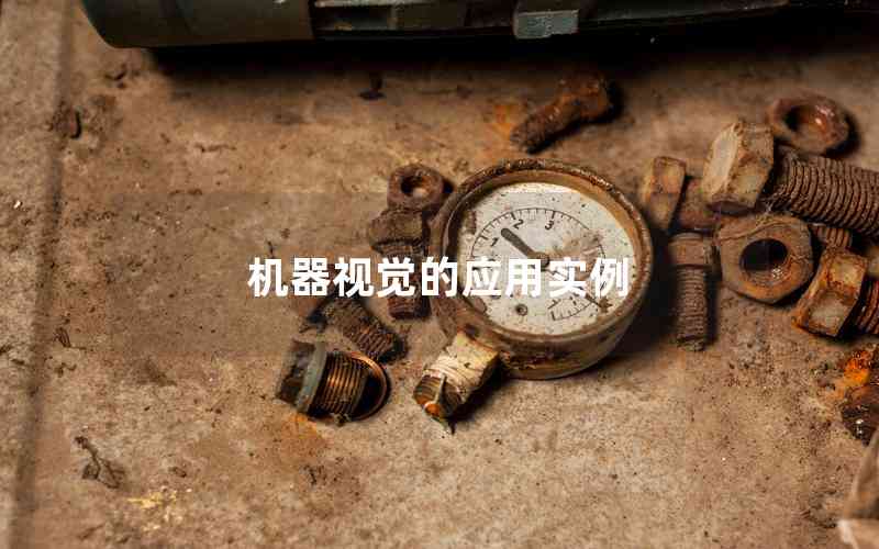 機(jī)器視覺的應(yīng)用實(shí)例