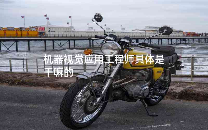 機(jī)器視覺應(yīng)用工程師具體是干嘛的