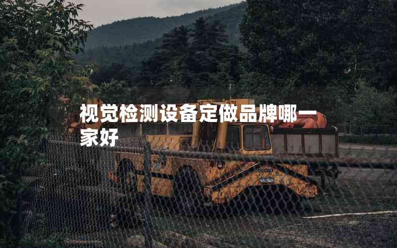 視覺(jué)檢測(cè)設(shè)備定做品牌哪一家好