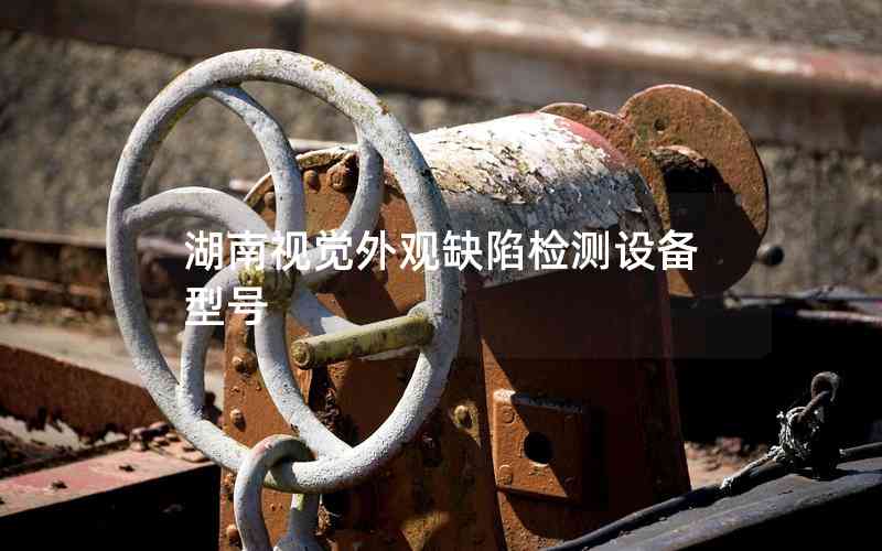 湖南視覺外觀缺陷檢測(cè)設(shè)備型號(hào)