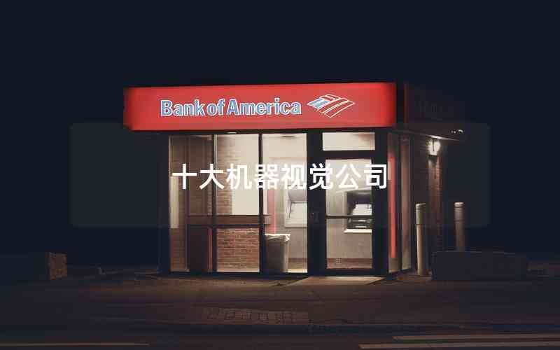 十大機(jī)器視覺公司