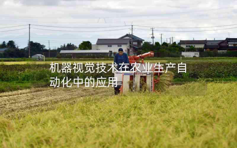 機器視覺技術在農(nóng)業(yè)生產(chǎn)自動化中的應用