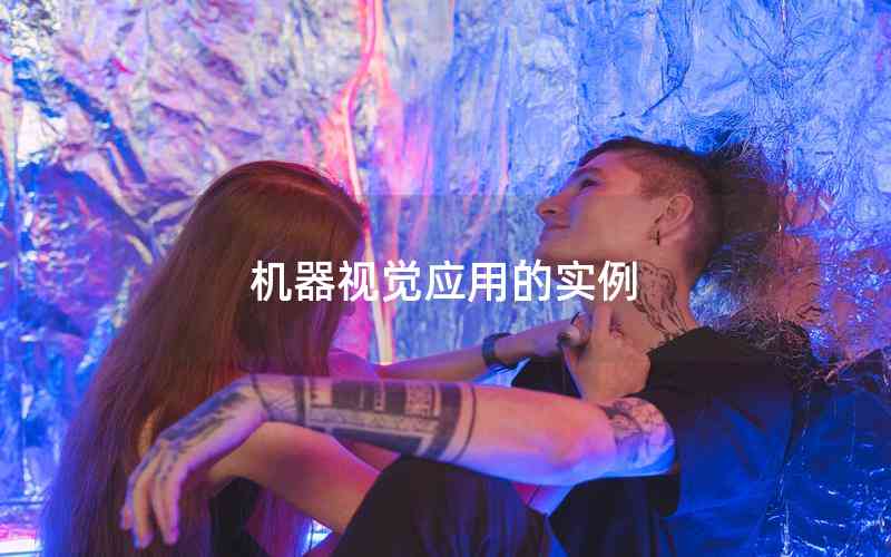 機器視覺應用的實例
