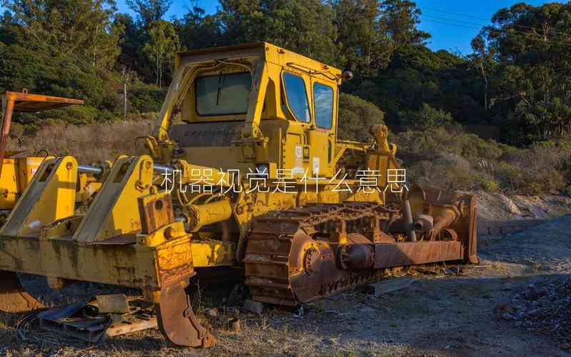 機(jī)器視覺是什么意思