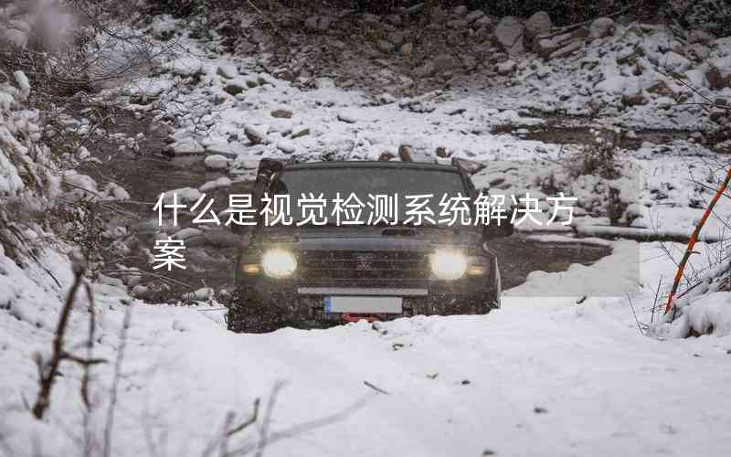什么是視覺(jué)檢測(cè)系統(tǒng)解決方案