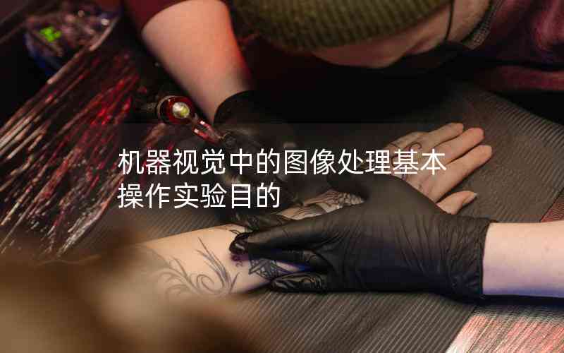 機(jī)器視覺中的圖像處理基本操作實(shí)驗(yàn)?zāi)康? title=