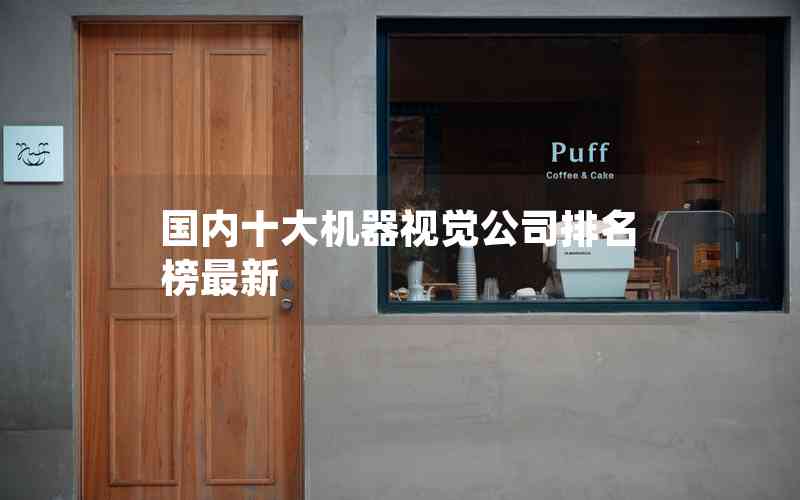 國(guó)內(nèi)十大機(jī)器視覺公司排名榜最新