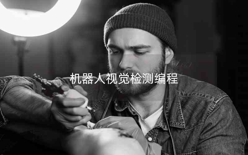 機(jī)器人視覺檢測編程