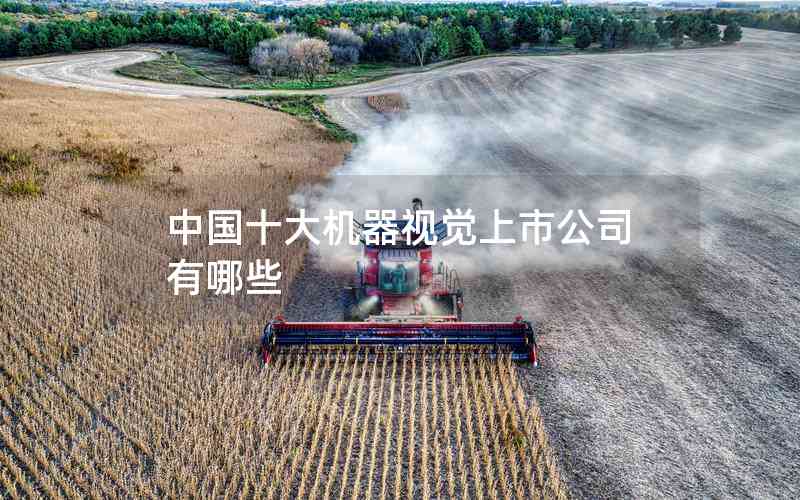 中國十大機器視覺上市公司有哪些