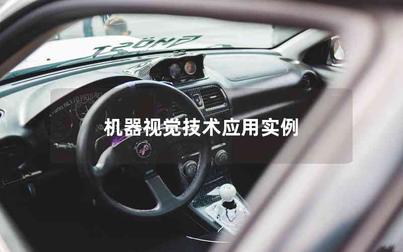 機(jī)器視覺技術(shù)應(yīng)用實(shí)例