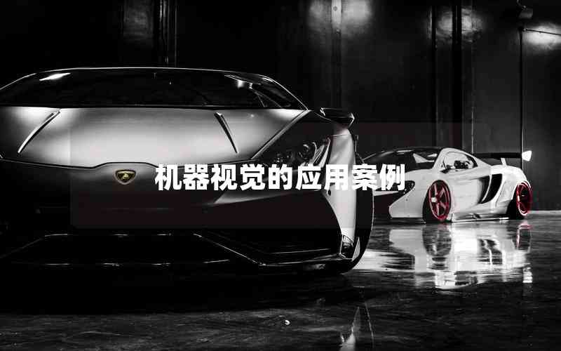 機(jī)器視覺的應(yīng)用案例