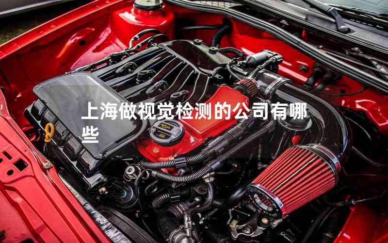 上海做視覺(jué)檢測(cè)的公司有哪些