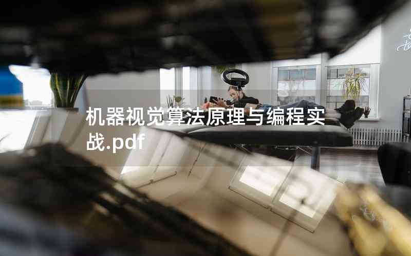 機器視覺算法原理與編程實戰(zhàn).pdf