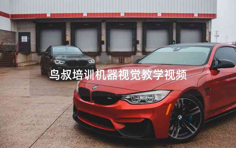 鳥(niǎo)叔培訓(xùn)機(jī)器視覺(jué)教學(xué)視頻